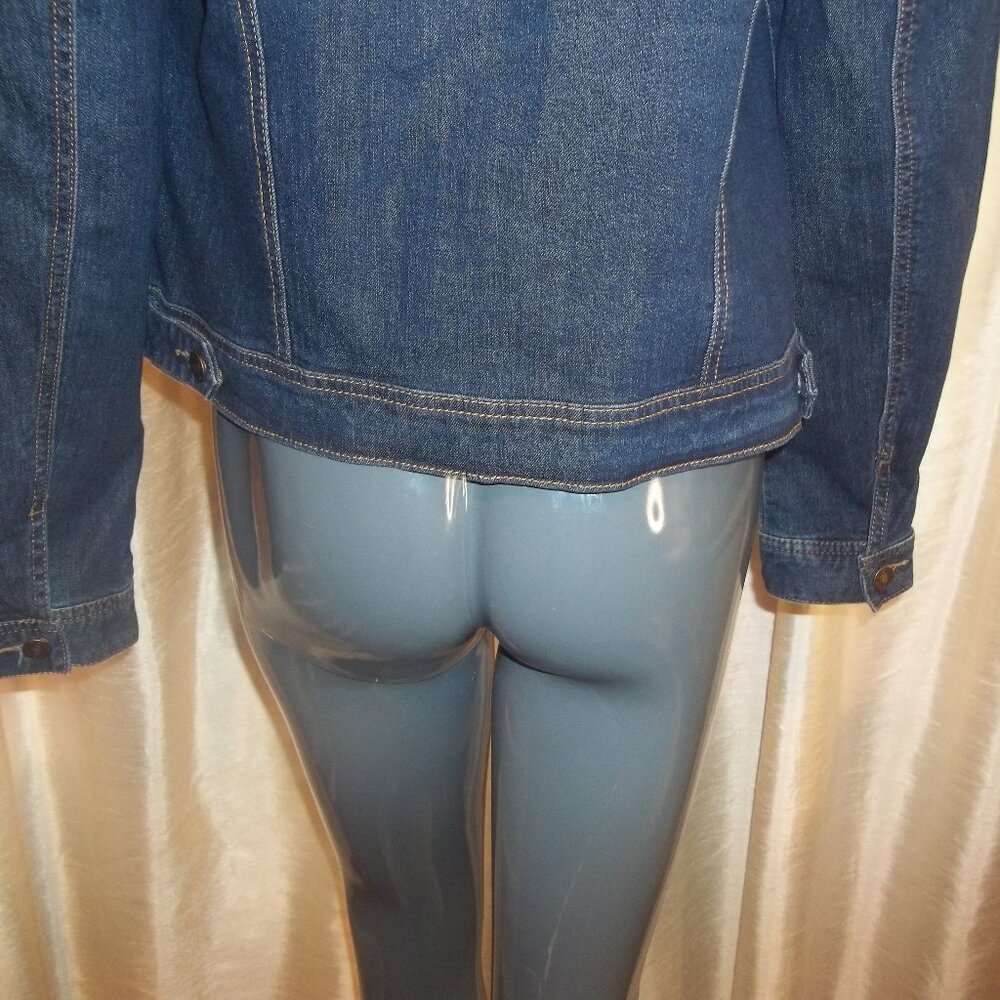ARTISAN NY Jean Jacket Women's L - Denim Trucker's Jacket - Picture 2 of 7